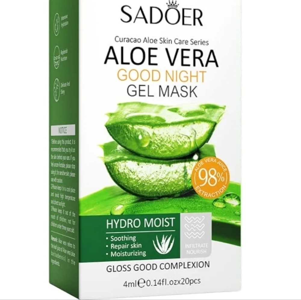 Sealed In Package Sadoer Aloe Vera Mask